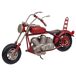 Moto de metal Moto de metal Rojo