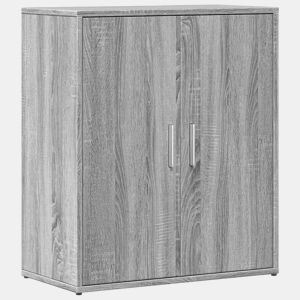 vidaXL Aparador 60x31x70 cm derivados de madeira cinzento sonoma