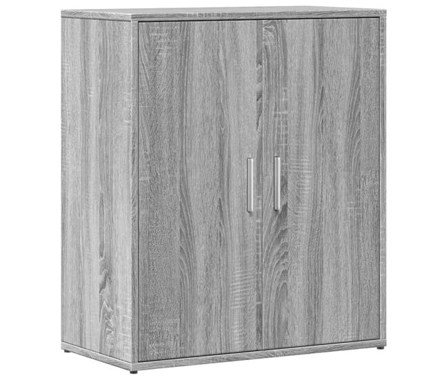 Vidaxl aparador de madera de ingeniería gris sonoma 60x31x70 cm