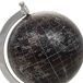 Globo terráqueo de plástico sobre base de aluminio Globo terráqueo de plástico sobre base de aluminio Negro