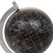 Globo terráqueo de plástico sobre base de aluminio Globo terráqueo de plástico sobre base de aluminio Negro