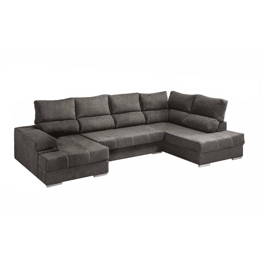 Mega Sofá Cama Chaise Longue Canto Itália
