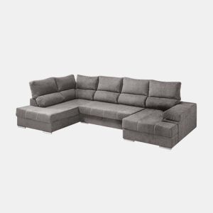 Mega Sofá Cama Chaise Longue Canto Itália