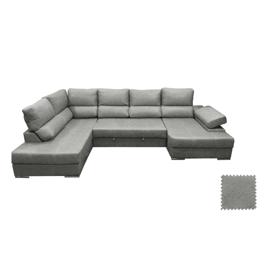 Mega Sofá Cama Chaise Longue Canto Itália