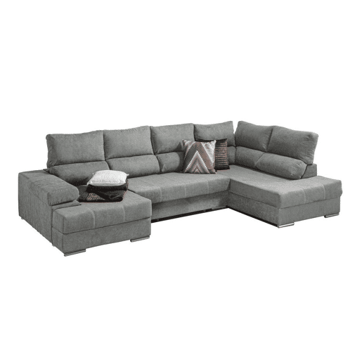 Mega Sofá Cama Chaise Longue Canto Itália
