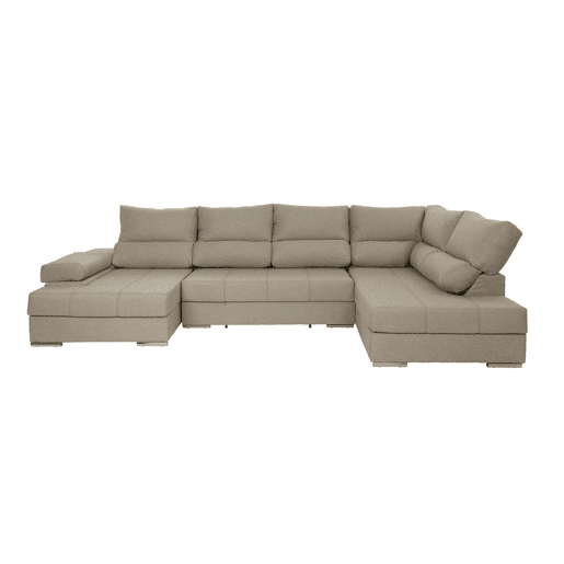 Mega Sofá Cama Chaise Longue Canto Itália