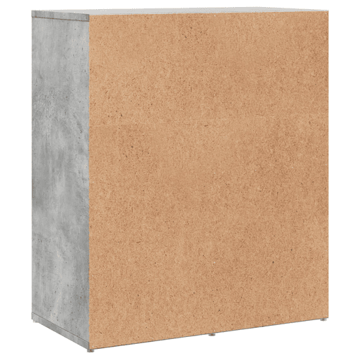 vidaXL Aparador 60x31x70 cm derivados de madeira cinzento cimento vidaXL Aparador 60x31x70 cm derivados de madeira cinzento cimento