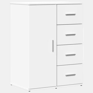 vidaXL Aparador 59x39x80 cm derivados de madeira branco