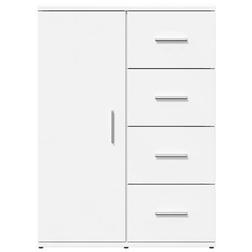 vidaXL Aparador 59x39x80 cm derivados de madeira branco