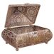Caja Joyero de metal Caja Joyero de metal Dorado