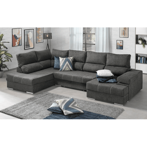 Mega Sofá Cama Chaise Longue Canto Itália Mega Sofá Cama Chaise Longue Canto Itália