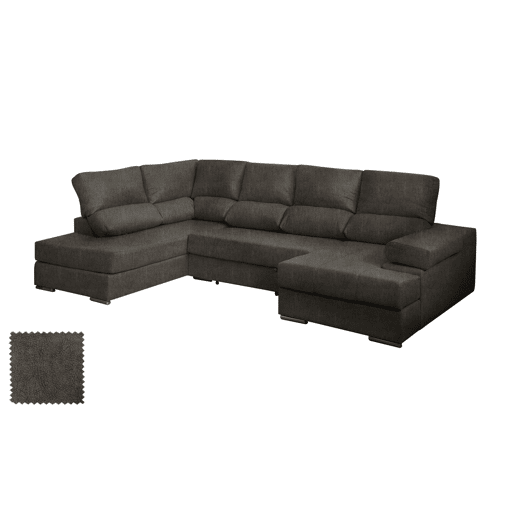 Mega Sofá Cama Chaise Longue Canto Itália