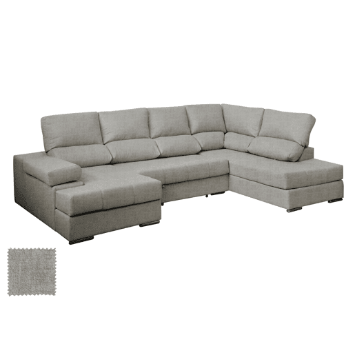 Mega Sofá Cama Chaise Longue Canto Itália