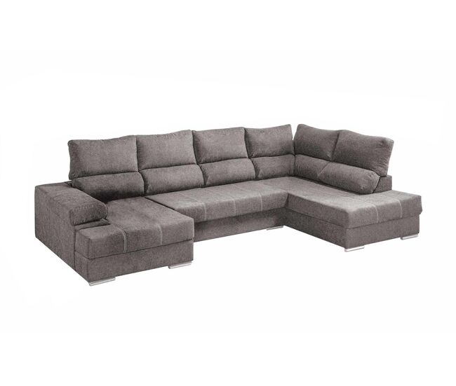 Mega sofa cama chaise longue rinconera italia 315cm