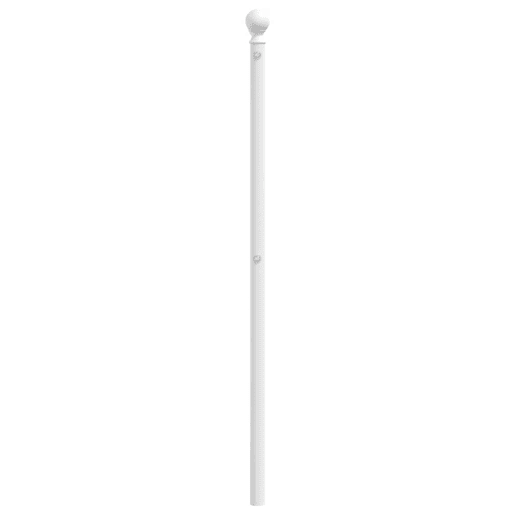 vidaXL Cabeceira de cama 200 cm metal branco vidaXL Cabeceira de cama 200 cm metal branco