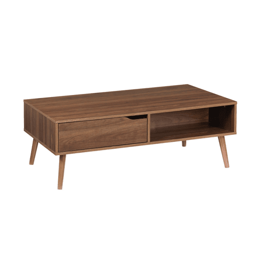 Mesa de centro vintage em madeira de nogueira, Nepal, Madeira de nogueira, 110x59x39 cm