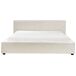 Beliani Cama Bouclé MIRANDE 209x231 Beliani Cama Bouclé MIRANDE 209x231 Crema