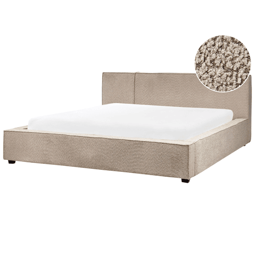 Beliani Cama Bouclé MIRANDE