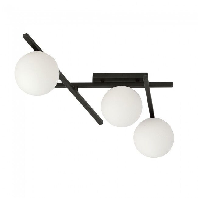 Plafón de techo tramas opal (3 luces)