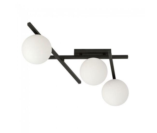 Plafón de techo tramas opal (3 luces)