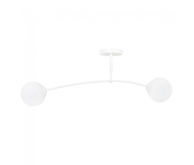 Plafón de techo mobis blanco 2 luces marca wonderlamp