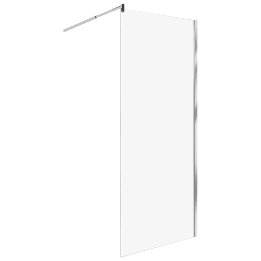 Painel de duche AHAUS 80 x 190 cm Prateado