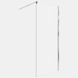Painel de duche AHAUS 80 x 190 cm Prateado