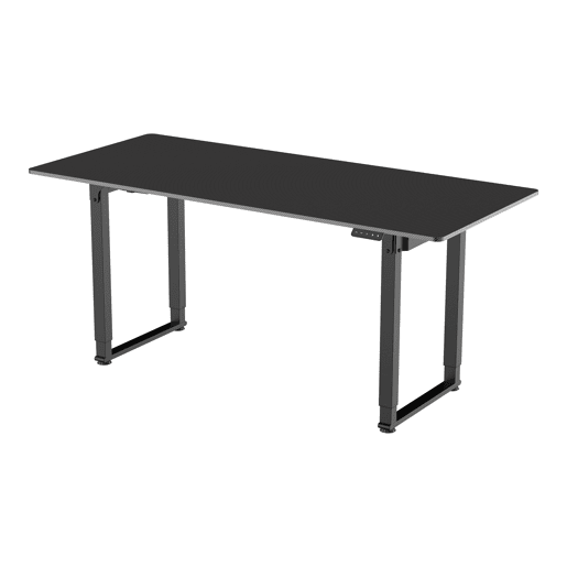 Secretária ajustável em altura Kirkkonummi aglomerado 180x80cm - Preto pro.tec