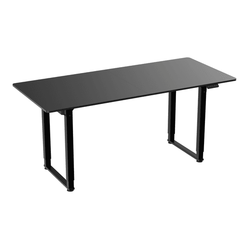 Secretária ajustável em altura Kirkkonummi aglomerado 180x80cm - Preto pro.tec