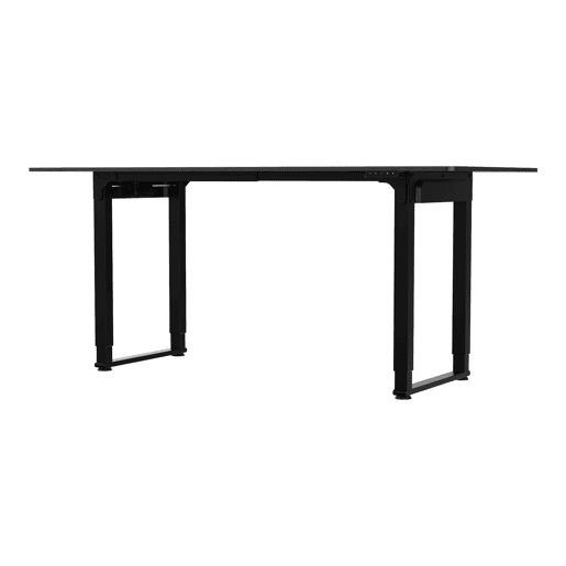 Secretária ajustável em altura Kirkkonummi aglomerado 180x80cm - Preto pro.tec