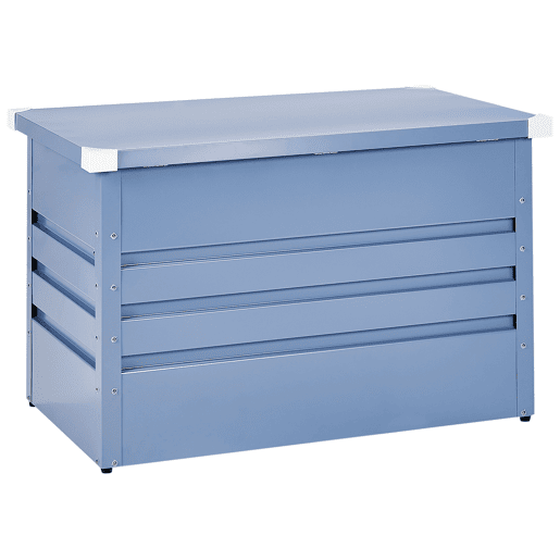 Caixa de arrumação CEBROSA Metal 100 cm 62 cm Azul
