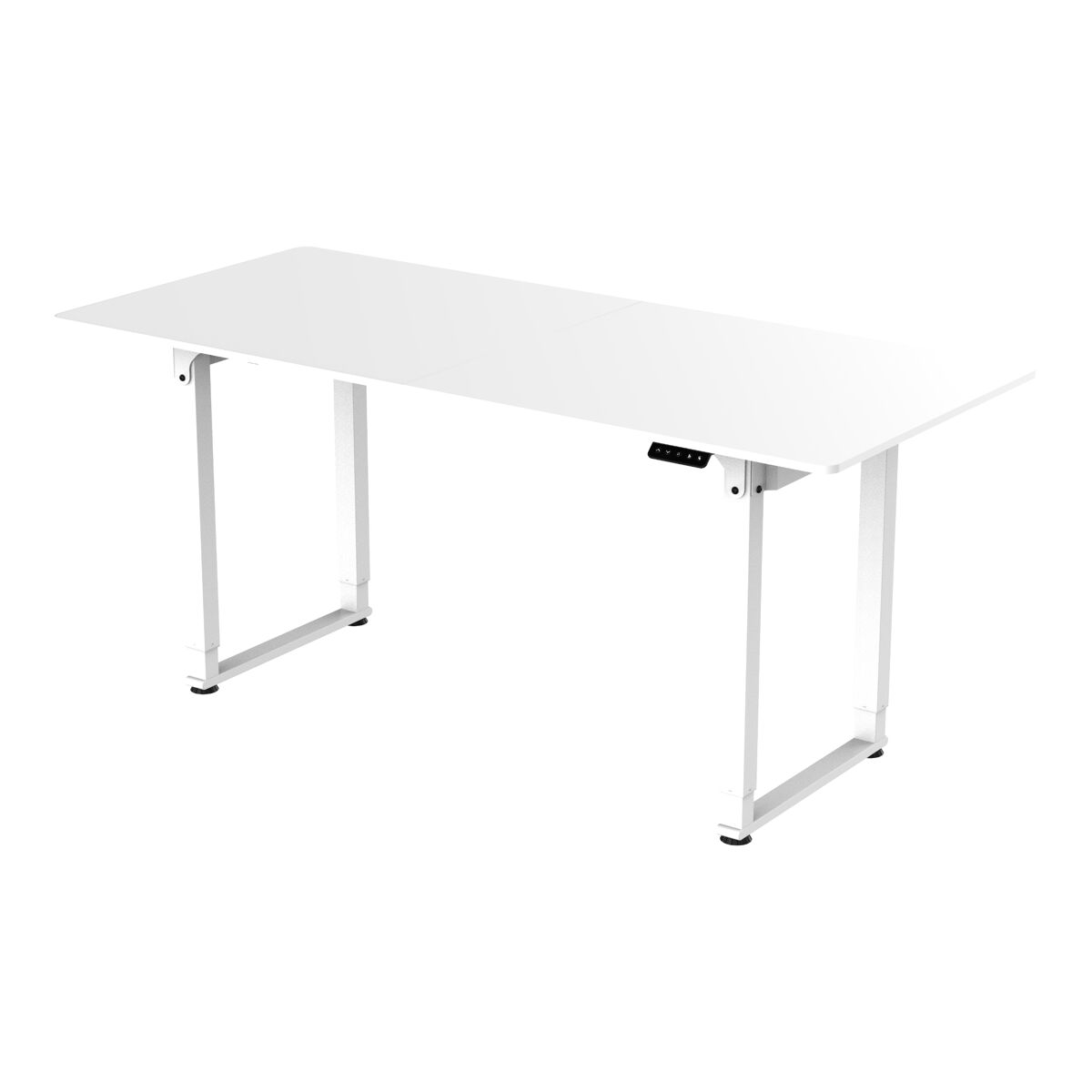 Escritorio Kirkkonummi regulable en altura aglomerado 180x80 Blanco