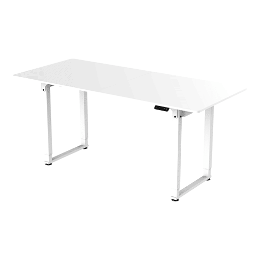 Secretária ajustável em altura Kirkkonummi aglomerado 180x80cm - Branco pro.tec