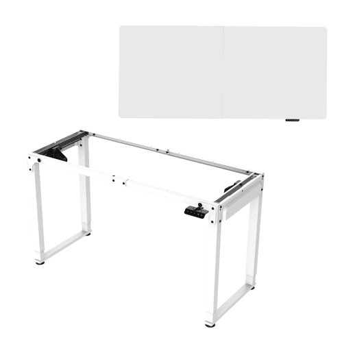 Secretária ajustável em altura Kirkkonummi aglomerado 180x80cm - Branco pro.tec