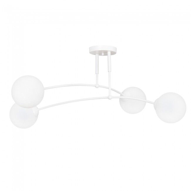 Plafón de techo mobis blanco 4 luces marca wonderlamp