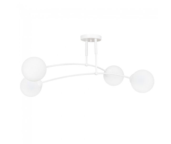 Plafón de techo mobis blanco 4 luces marca wonderlamp