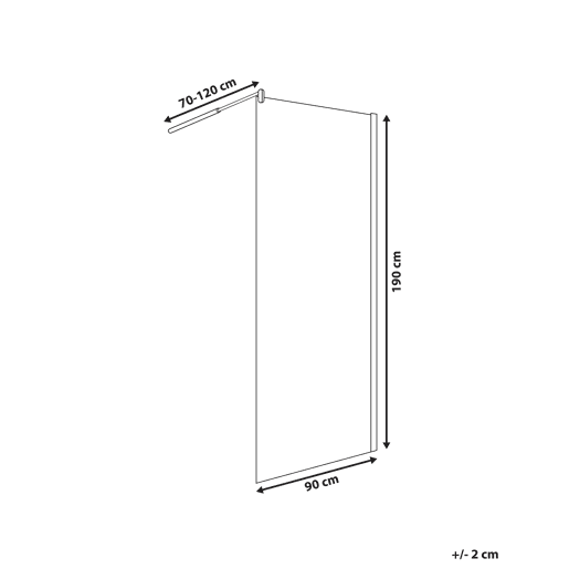 Beliani Painel de duche AHAUS Beliani Painel de duche AHAUS