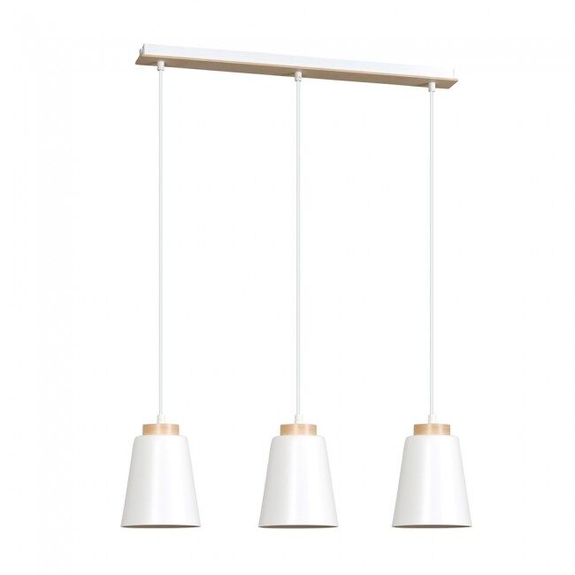 Regleta de techo lasso blanco 3 luces marca wonderlamp