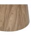 Beliani Mesa de comedor OYEN Beliani Mesa de comedor OYEN Madera Oscura