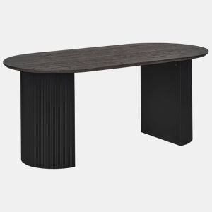 Mesa de jantar SAVORY Preto 180 cm 90 cm