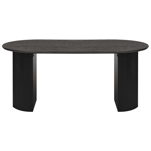 Mesa de jantar SAVORY Preto 180 cm 90 cm