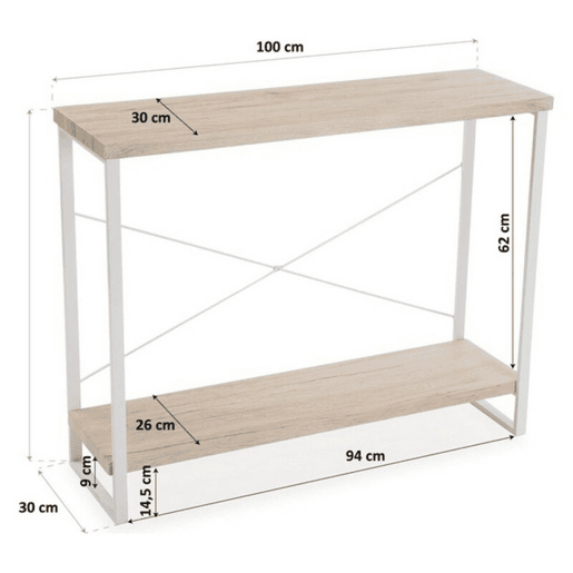 Mesa Versa Madeira (30 x 80 x 100 cm)
