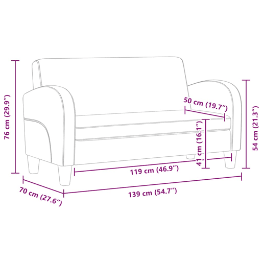 vidaXL Conjunto de sofás 2 pcs camurça artificial castanho vidaXL Conjunto de sofás 2 pcs camurça artificial castanho