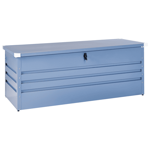 Caixa de arrumação CEBROSA Metal 165 cm 70 cm Azul