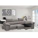 Sofa Cama Chaise Longue Yago . Reclinable, con Arcon + 2 pufs Sofa Cama Chaise Longue Yago . Reclinable, con Arcon + 2 pufs Arena