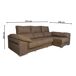 Sofa Cama Chaise Longue Yago . Reclinable, con Arcon + 2 pufs Sofa Cama Chaise Longue Yago . Reclinable, con Arcon + 2 pufs Arena