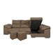 Sofa Cama Chaise Longue Yago . Reclinable, con Arcon + 2 pufs Sofa Cama Chaise Longue Yago . Reclinable, con Arcon + 2 pufs Arena