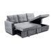 Sofá Cama Con Arcón y Chaise Longue Sofá Cama Con Arcón y Chaise Longue Gris