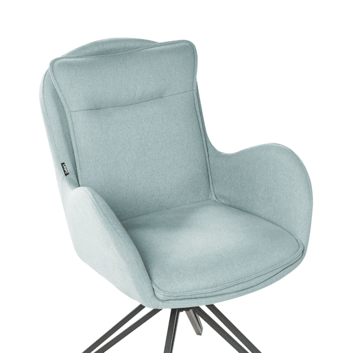 Conjunto de 2 cadeiras de jantar AVELAR Verde menta