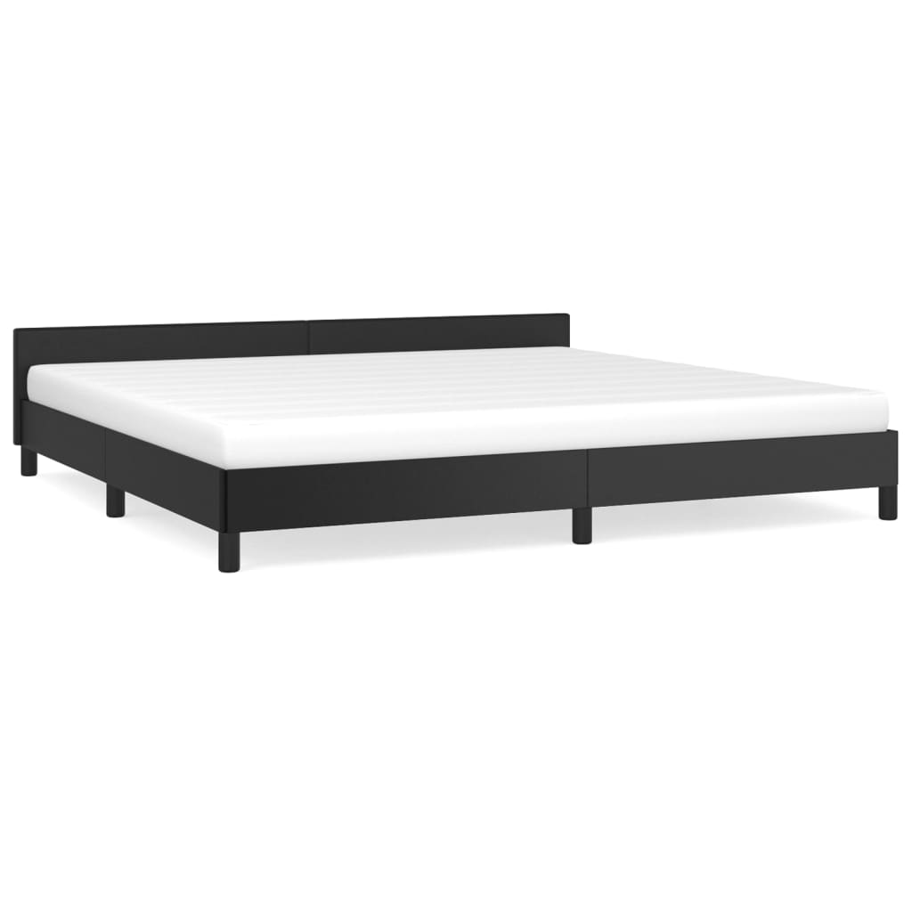 Estructura de cama 200x200 Negro